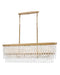 Fredrick Ramond Canada - LED Linear Pendant - Rubina - Burnished Gold- Union Lighting Luminaires Decor