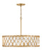 Fredrick Ramond Canada - LED Chandelier - Estie - Piastra Gold- Union Lighting Luminaires Decor