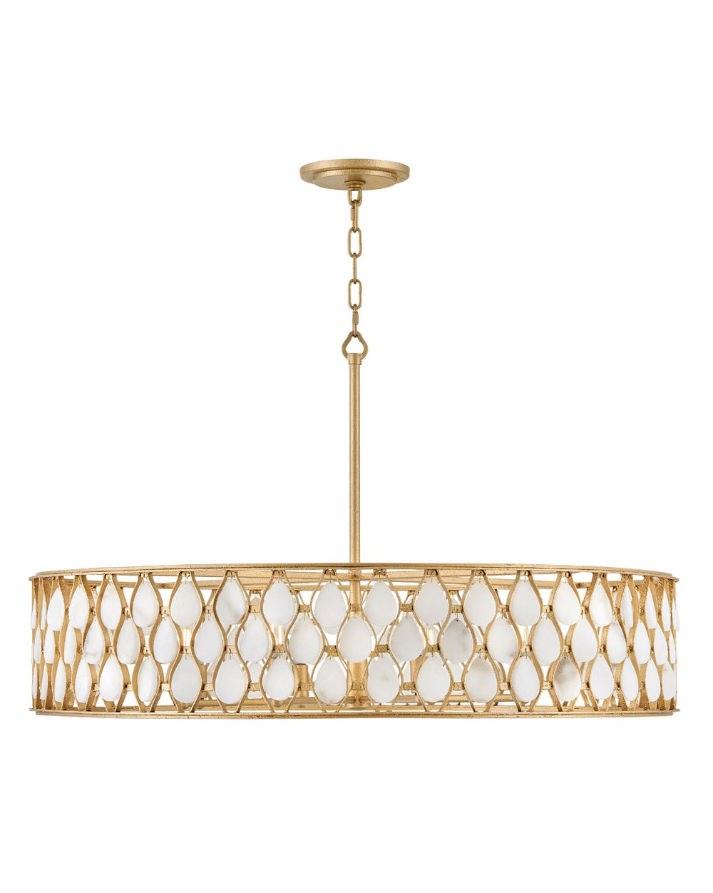 Fredrick Ramond Canada - LED Chandelier - Estie - Piastra Gold- Union Lighting Luminaires Decor