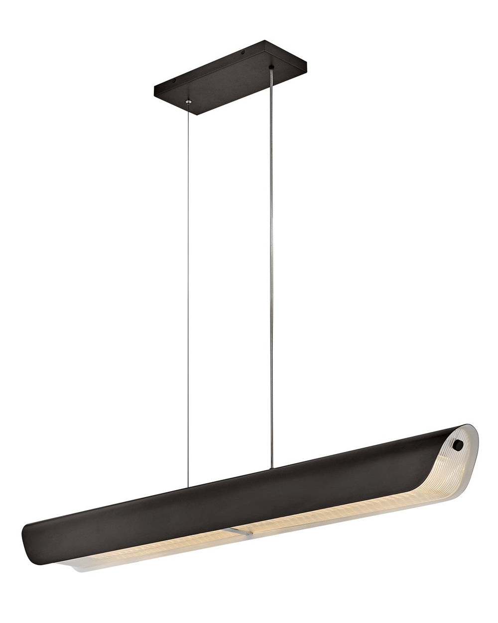 Fredrick Ramond Canada - LED Linear Pendant - Arco - Black Oxide- Union Lighting Luminaires Decor