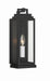 Crystorama - One Light Outdoor Wall Sconce - Aspen - Matte Black- Union Lighting Luminaires Decor