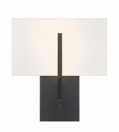 Crystorama - Two Light Wall Sconce - Carlyn - Black- Union Lighting Luminaires Decor