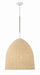 Crystorama - Six Light Chandelier - Jasper - Matte White- Union Lighting Luminaires Decor