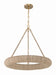 Crystorama - LED Chandelier - Oakley - Soft Gold- Union Lighting Luminaires Decor
