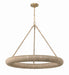 Crystorama - LED Chandelier - Oakley - Soft Gold- Union Lighting Luminaires Decor