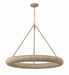 Crystorama - LED Chandelier - Oakley - Soft Gold- Union Lighting Luminaires Decor