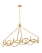 Hinkley Canada - LED Chandelier - Leona - Distressed Brass- Union Lighting Luminaires Decor