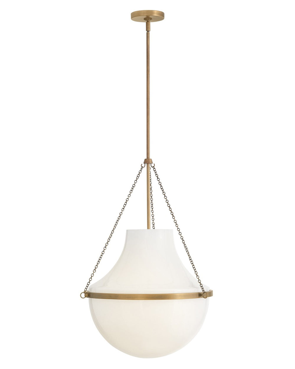 Hinkley Canada - LED Pendant - Collins - Heritage Brass- Union Lighting Luminaires Decor