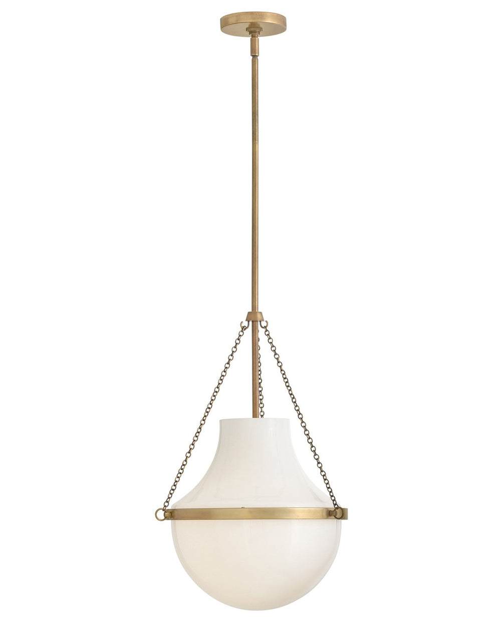 Hinkley Canada - LED Pendant - Collins - Heritage Brass- Union Lighting Luminaires Decor