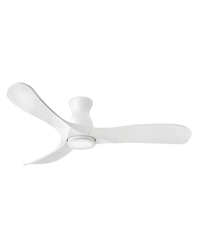 Hinkley Canada - 56"Ceiling Fan - Swell Flush Illuminated - Matte White- Union Lighting Luminaires Decor