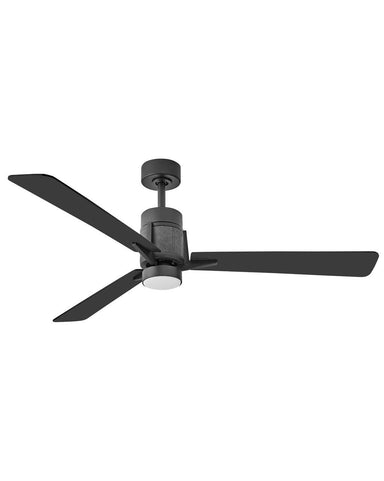 Hinkley Canada - 56"Ceiling Fan - Atticus - Matte Black- Union Lighting Luminaires Decor