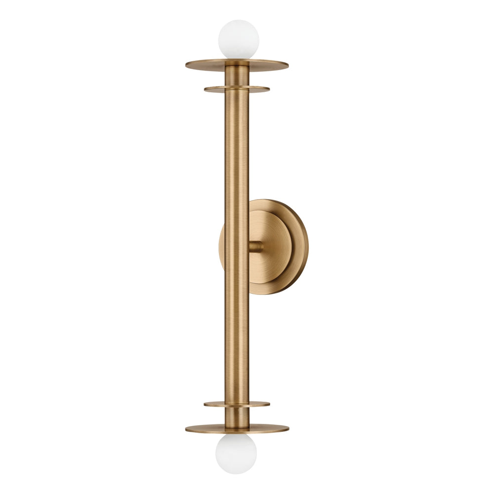Troy Lighting Canada - Two Light Wall Sconce - Arley - Patina Brass- Union Lighting Luminaires Decor
