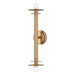 Troy Lighting Canada - Two Light Wall Sconce - Arley - Patina Brass- Union Lighting Luminaires Decor
