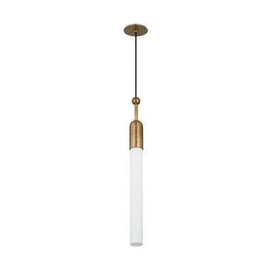 Troy Lighting Canada - One Light Pendant - Darby - Patina Brass- Union Lighting Luminaires Decor