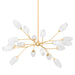 Troy Lighting Canada - 18 Light Chandelier - Aldean - Vintage Gold Leaf- Union Lighting Luminaires Decor