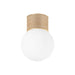 Hudson Valley Canada - One Light Flush Mount - Ardsley - Vintage Gold Leaf- Union Lighting Luminaires Decor