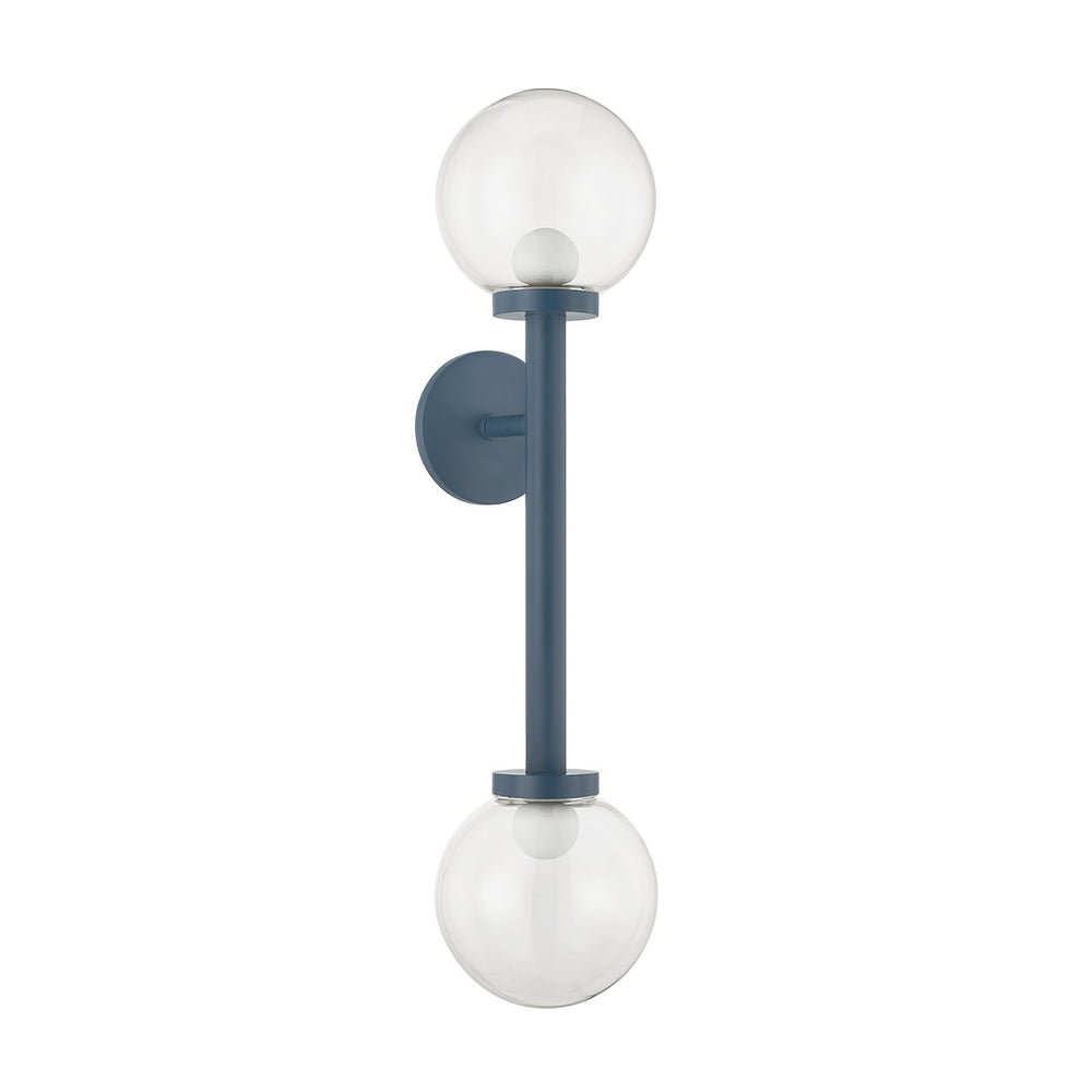 Mitzi Canada - Two Light Wall Sconce - Sia - Slate Blue- Union Lighting Luminaires Decor