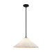 Alora Canada - One Light Pendant - Serena - Matte Black/Opal Glass- Union Lighting Luminaires Decor