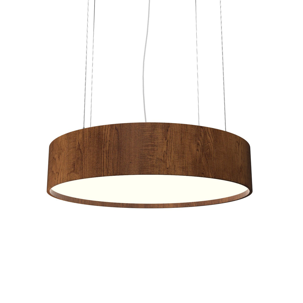 Accord Lighting - LED Pendant - Cylindrical - Imbuia- Union Lighting Luminaires Decor