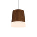 Accord Lighting - LED Pendant - Conical - Imbuia- Union Lighting Luminaires Decor
