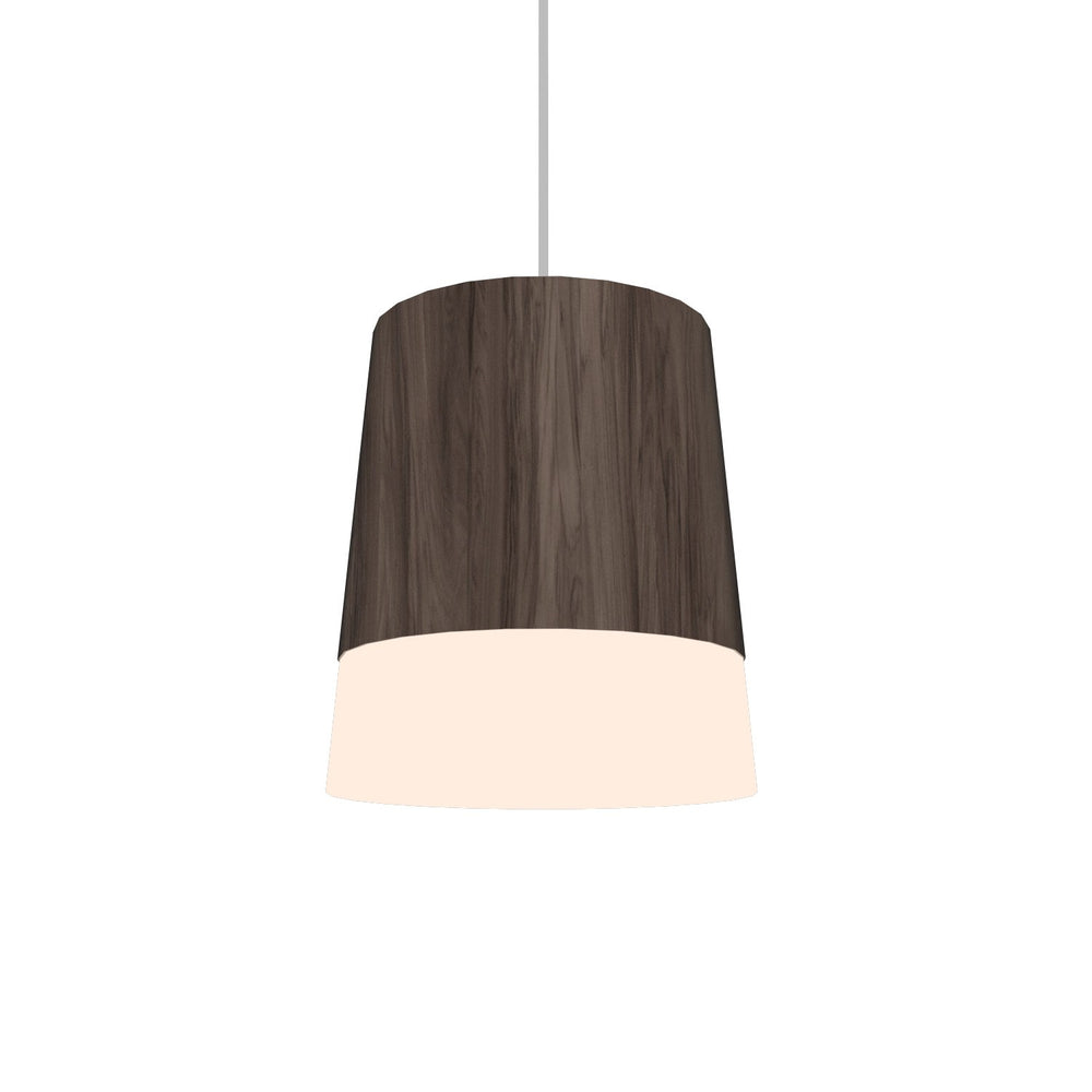 Accord Lighting - LED Pendant - Conical - American Walnut- Union Lighting Luminaires Decor