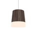 Accord Lighting - LED Pendant - Conical - American Walnut- Union Lighting Luminaires Decor