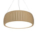 Accord Lighting - LED Pendant - Barrel - Maple- Union Lighting Luminaires Decor