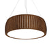 Accord Lighting - LED Pendant - Barrel - Imbuia- Union Lighting Luminaires Decor