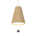 Accord Lighting - LED Pendant - Conical - Maple- Union Lighting Luminaires Decor