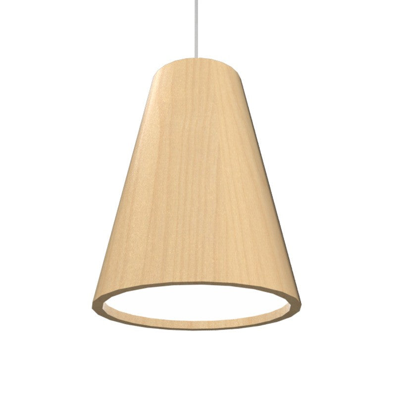 Accord Lighting - LED Pendant - Conical - Maple- Union Lighting Luminaires Decor