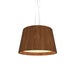 Accord Lighting - LED Pendant - Conical - Imbuia- Union Lighting Luminaires Decor