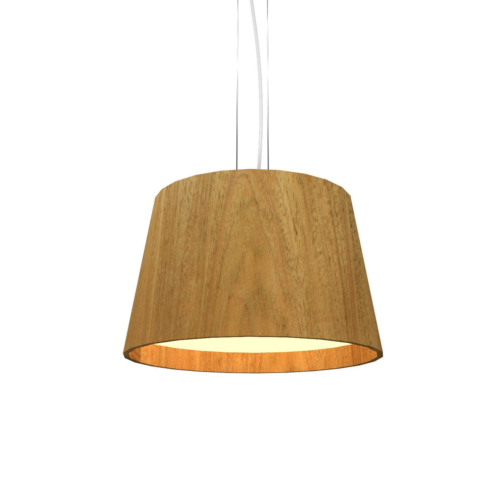 Accord Lighting - LED Pendant - Conical - Louro Freijo- Union Lighting Luminaires Decor