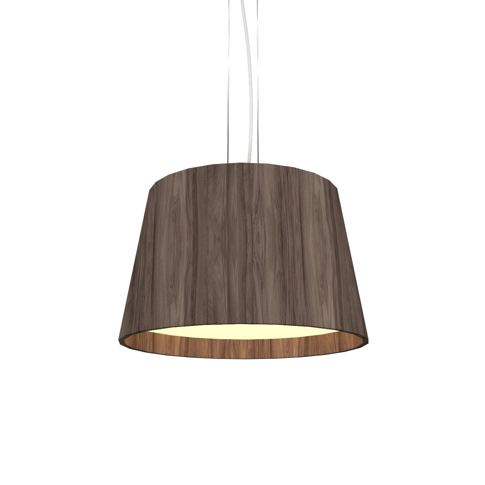 Accord Lighting - LED Pendant - Conical - American Walnut- Union Lighting Luminaires Decor