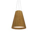 Accord Lighting - LED Pendant - Conical - Louro Freijo- Union Lighting Luminaires Decor