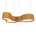 Accord Lighting - LED Pendant - Organic - Teak- Union Lighting Luminaires Decor