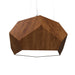 Accord Lighting - LED Pendant - Facet - Imbuia- Union Lighting Luminaires Decor