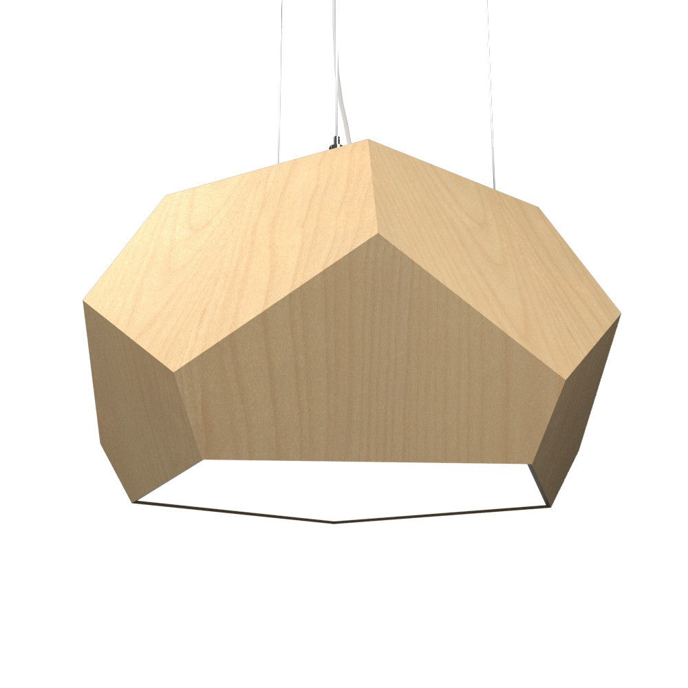 Accord Lighting - LED Pendant - Facet - Maple- Union Lighting Luminaires Decor