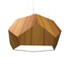 Accord Lighting - LED Pendant - Facet - Teak- Union Lighting Luminaires Decor