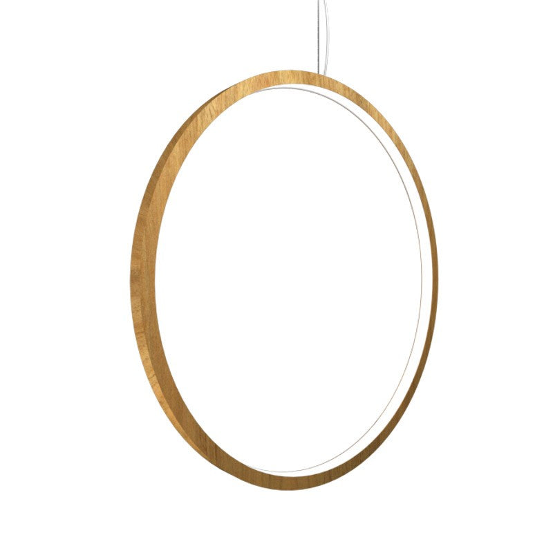 Accord Lighting - LED Pendant - Frame - Louro Freijo- Union Lighting Luminaires Decor