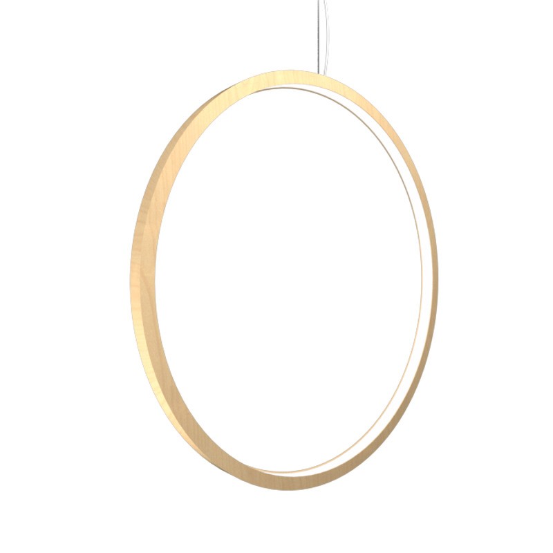 Accord Lighting - LED Pendant - Frame - Maple- Union Lighting Luminaires Decor