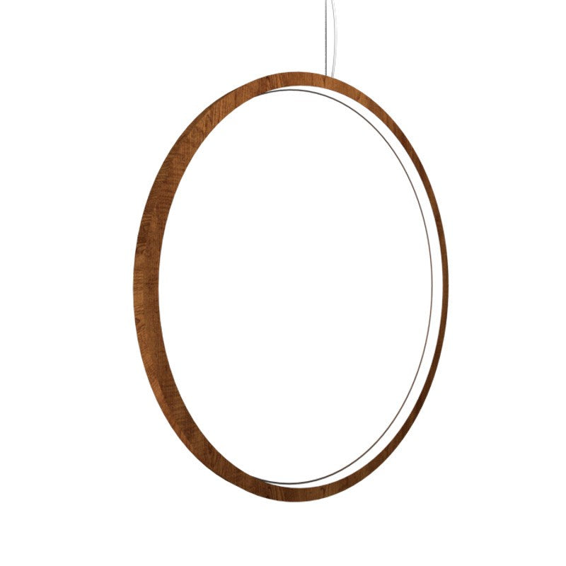 Accord Lighting - LED Pendant - Frame - Imbuia- Union Lighting Luminaires Decor