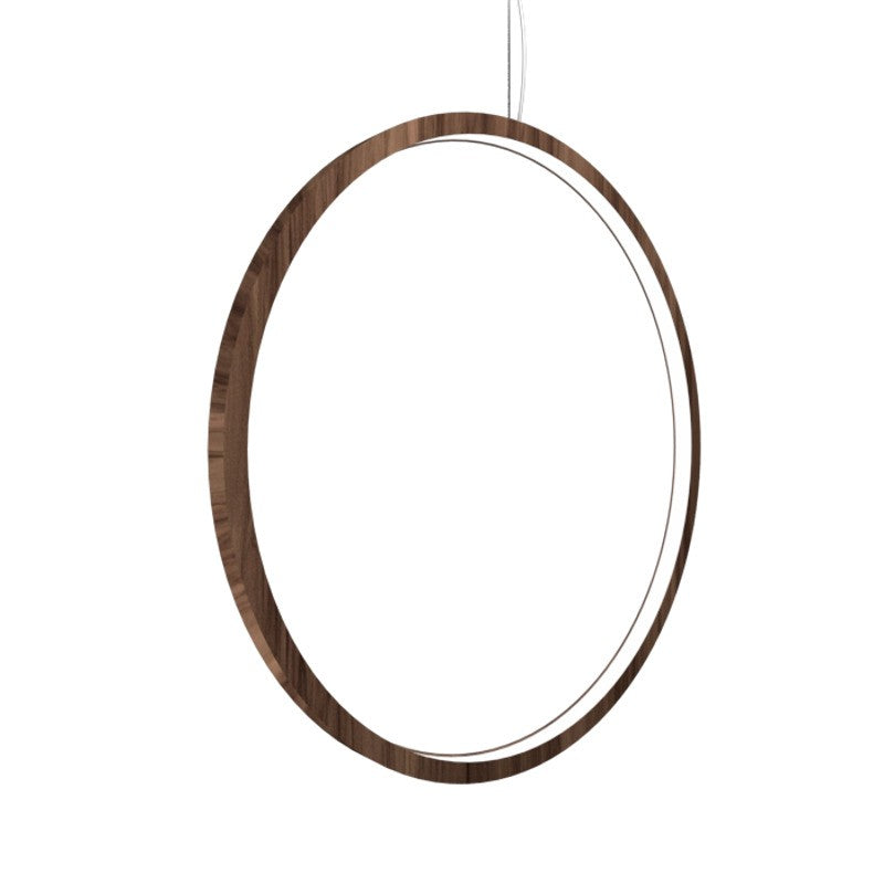 Accord Lighting - LED Pendant - Frame - American Walnut- Union Lighting Luminaires Decor