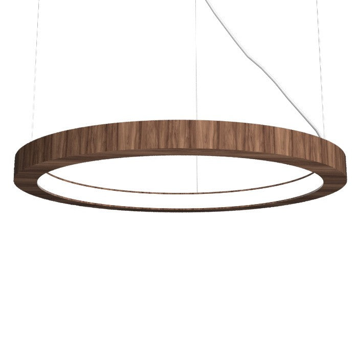 Accord Lighting - LED Pendant - Frame - American Walnut- Union Lighting Luminaires Decor