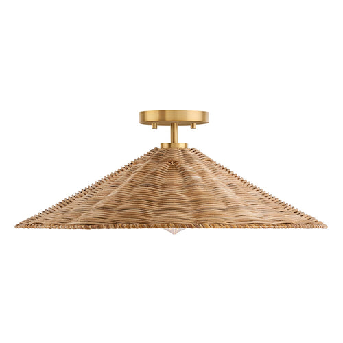 One Light Semi Flush Mount M60074NB