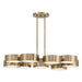 Savoy House - LED Chandelier - Talamanca - Noble Brass- Union Lighting Luminaires Decor