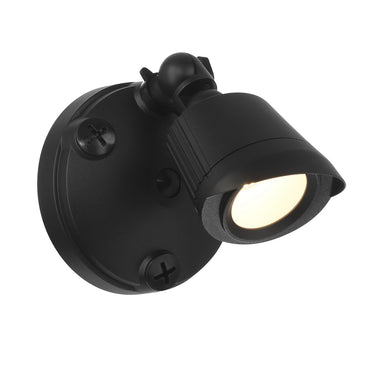 Savoy House - LED Single Flood Light - Black- Union Lighting Luminaires Decor