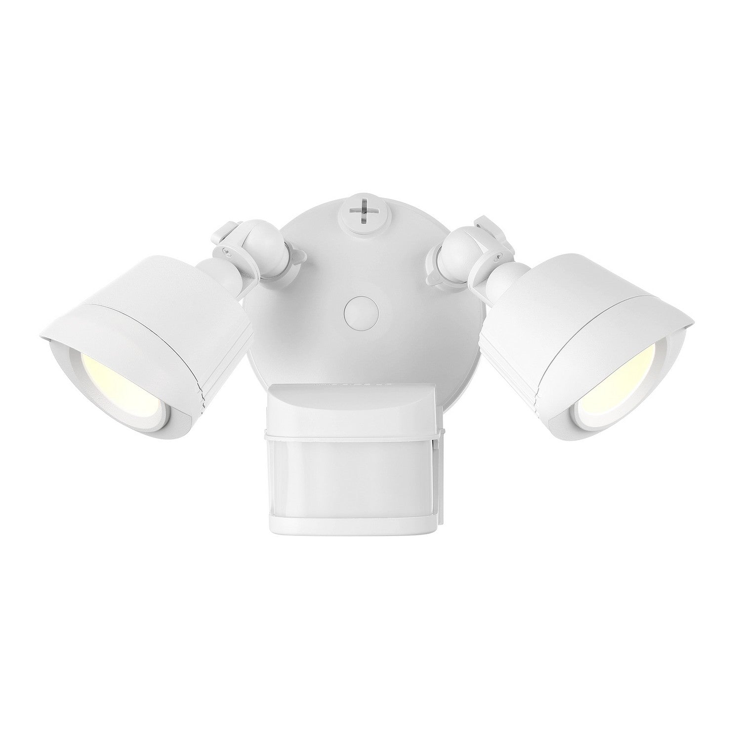Savoy House - LED Motion Sensored Double Flood Light - White- Union Lighting Luminaires Decor