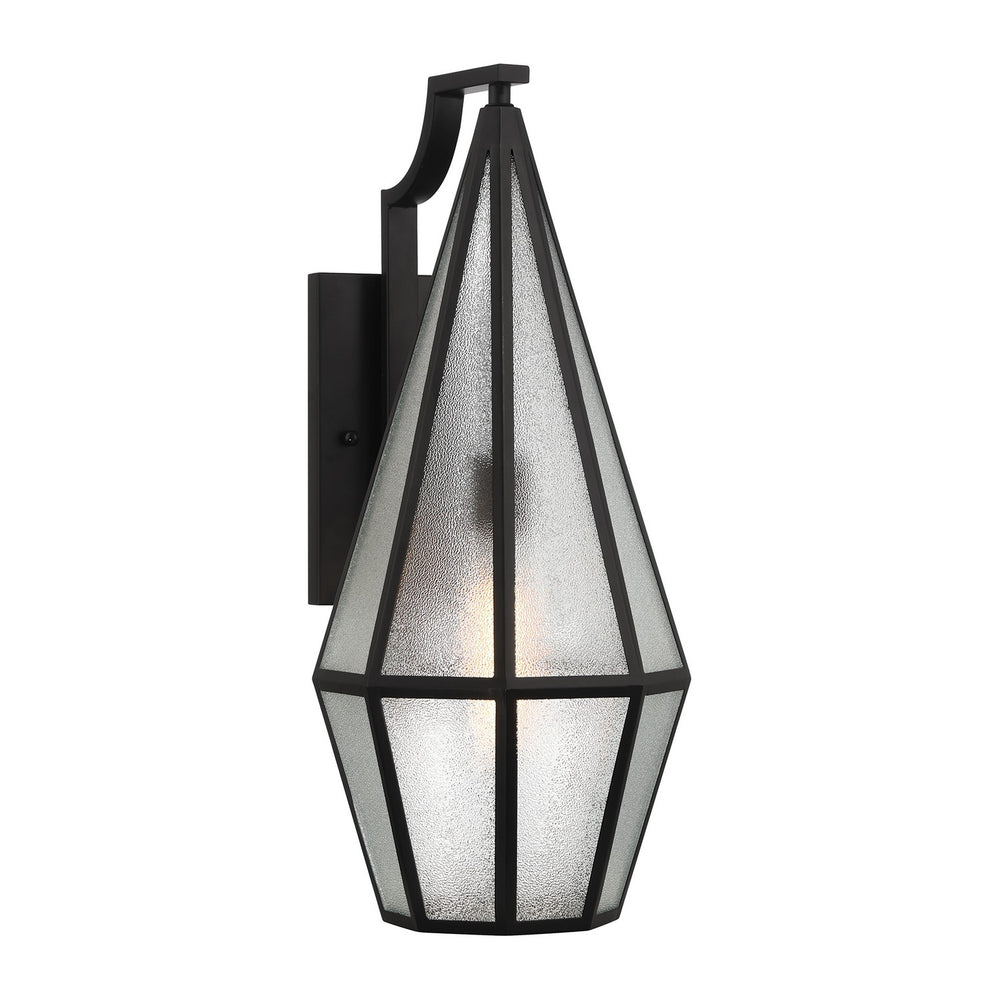 Savoy House Canada - One Light Outdoor Wall Lantern - Peninsula - Matte Black- Union Lighting Luminaires Decor