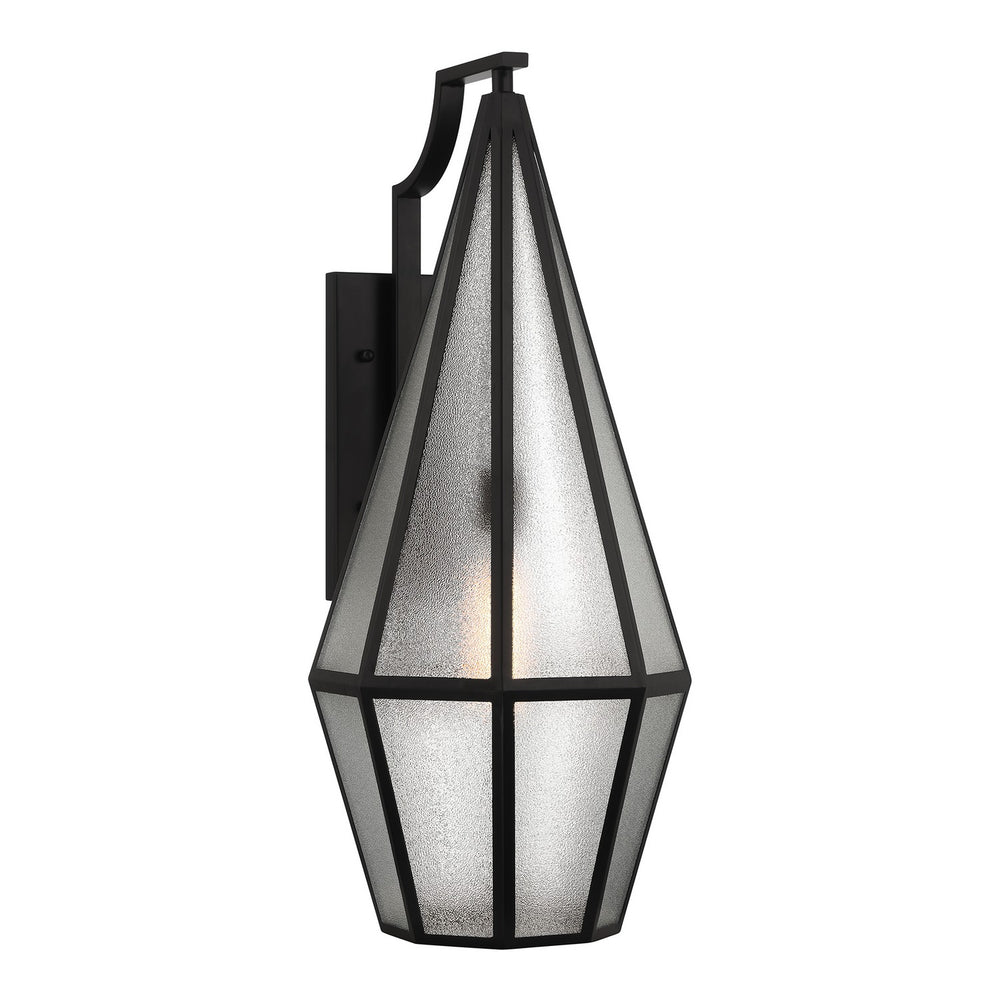 Savoy House Canada - One Light Outdoor Wall Lantern - Peninsula - Matte Black- Union Lighting Luminaires Decor