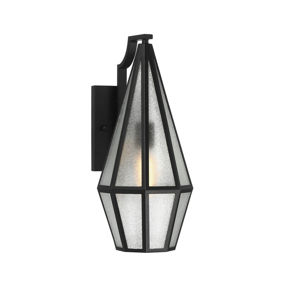 Savoy House Canada - One Light Outdoor Wall Lantern - Peninsula - Matte Black- Union Lighting Luminaires Decor